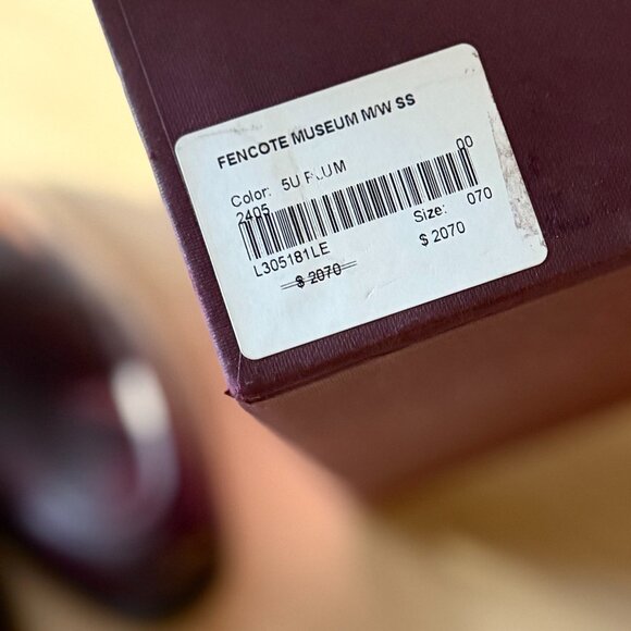 John Lobb Men\'s Fencote Loafer, Burgundy/Plum, Size 7 main image 10